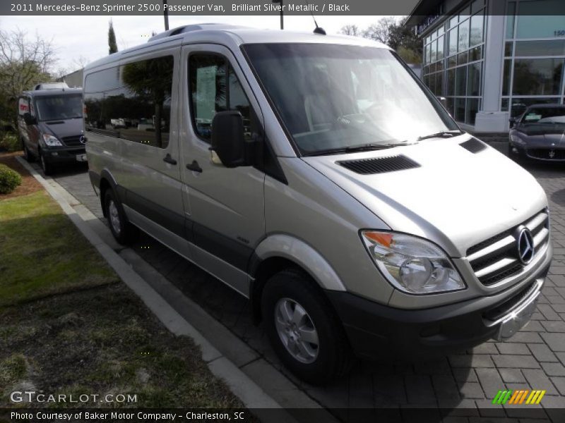 Brilliant Silver Metallic / Black 2011 Mercedes-Benz Sprinter 2500 Passenger Van