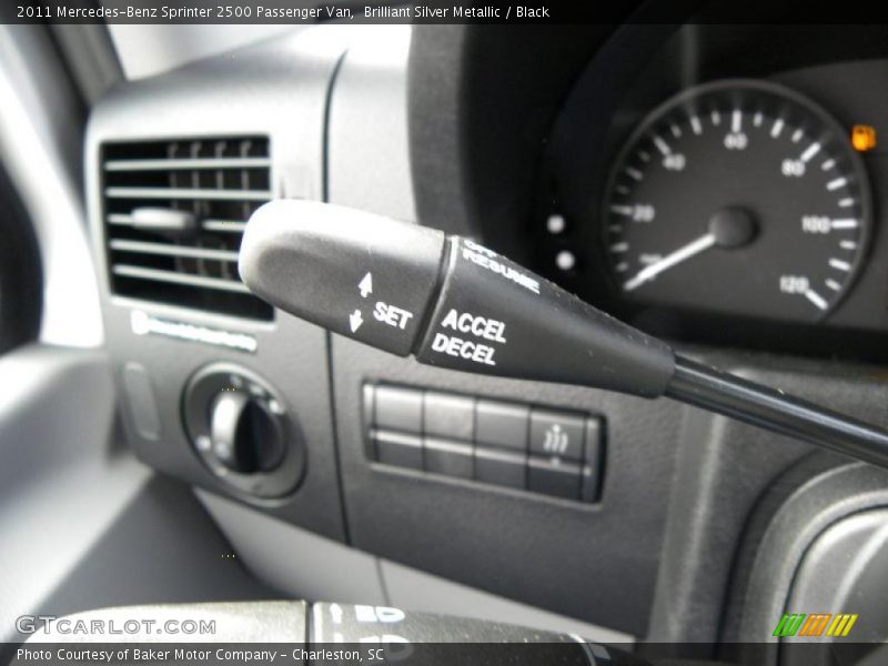 Controls of 2011 Sprinter 2500 Passenger Van