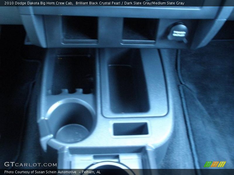 Brilliant Black Crystal Pearl / Dark Slate Gray/Medium Slate Gray 2010 Dodge Dakota Big Horn Crew Cab