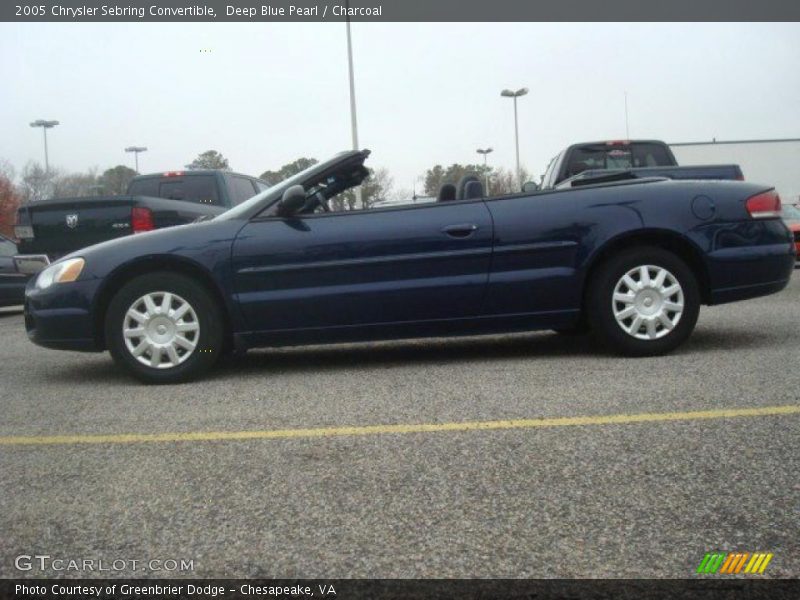  2005 Sebring Convertible Deep Blue Pearl