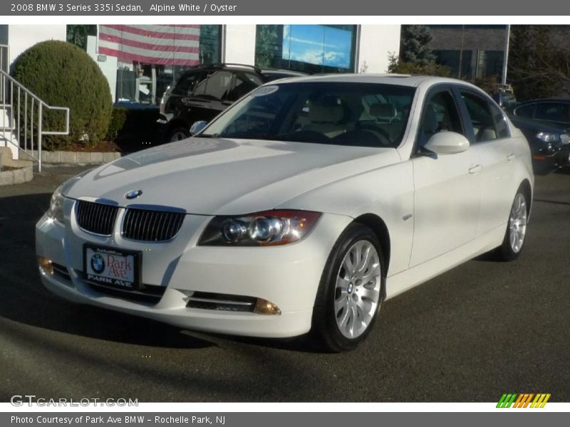 Alpine White / Oyster 2008 BMW 3 Series 335i Sedan