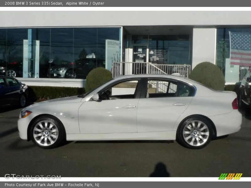 Alpine White / Oyster 2008 BMW 3 Series 335i Sedan