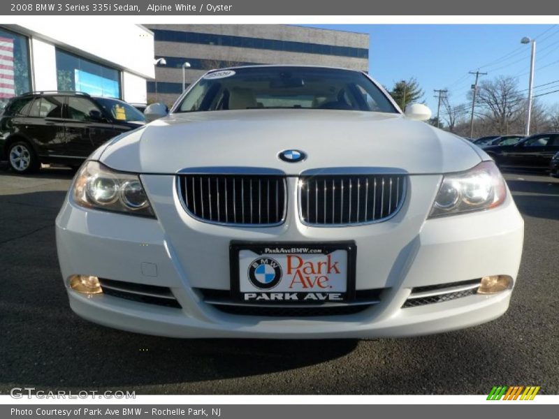 Alpine White / Oyster 2008 BMW 3 Series 335i Sedan