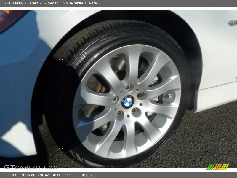 Alpine White / Oyster 2008 BMW 3 Series 335i Sedan