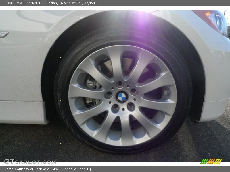 Alpine White / Oyster 2008 BMW 3 Series 335i Sedan