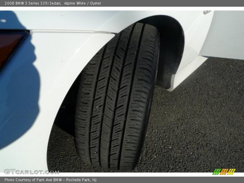 Alpine White / Oyster 2008 BMW 3 Series 335i Sedan