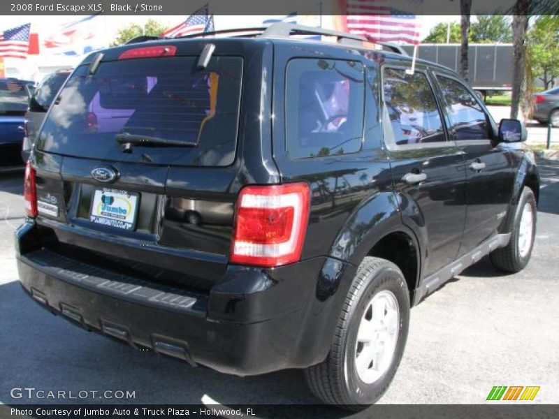 Black / Stone 2008 Ford Escape XLS