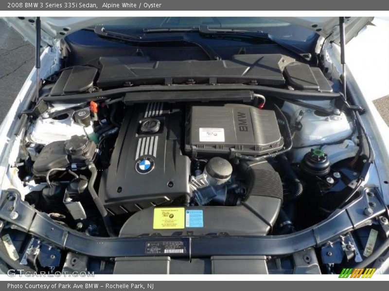 Alpine White / Oyster 2008 BMW 3 Series 335i Sedan