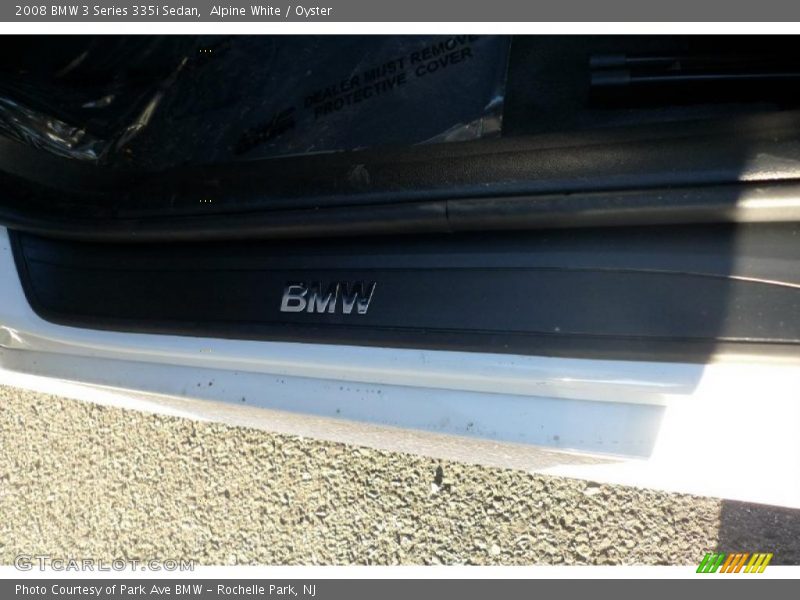 Alpine White / Oyster 2008 BMW 3 Series 335i Sedan