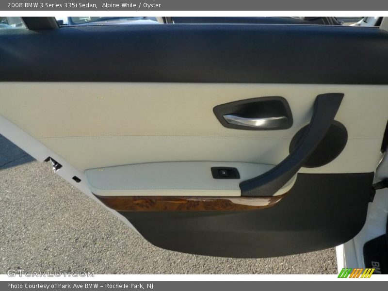 Alpine White / Oyster 2008 BMW 3 Series 335i Sedan
