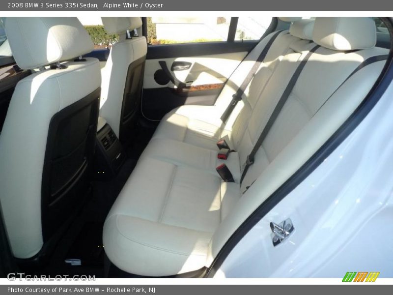 Alpine White / Oyster 2008 BMW 3 Series 335i Sedan