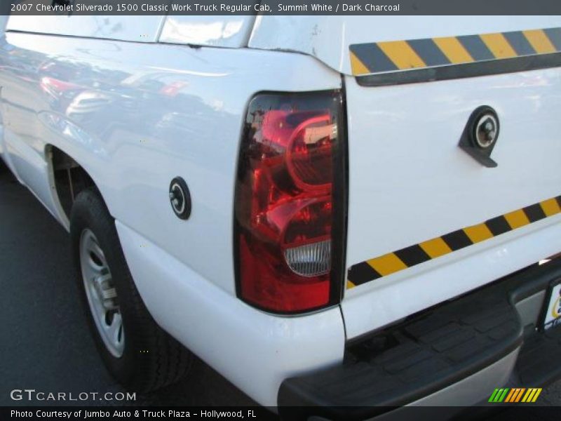 Summit White / Dark Charcoal 2007 Chevrolet Silverado 1500 Classic Work Truck Regular Cab