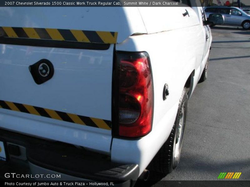 Summit White / Dark Charcoal 2007 Chevrolet Silverado 1500 Classic Work Truck Regular Cab