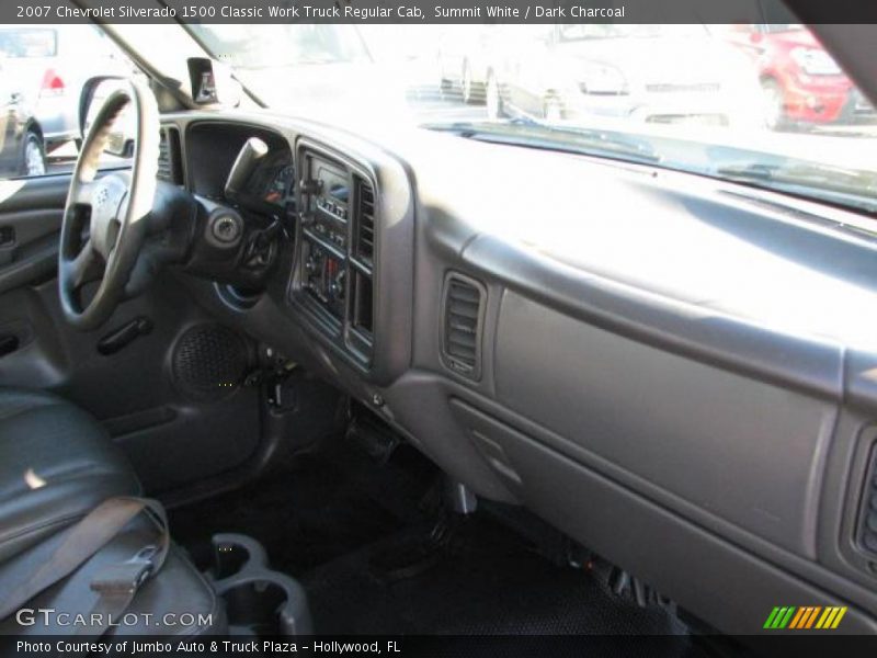 Summit White / Dark Charcoal 2007 Chevrolet Silverado 1500 Classic Work Truck Regular Cab