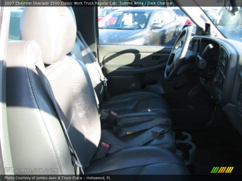 Summit White / Dark Charcoal 2007 Chevrolet Silverado 1500 Classic Work Truck Regular Cab