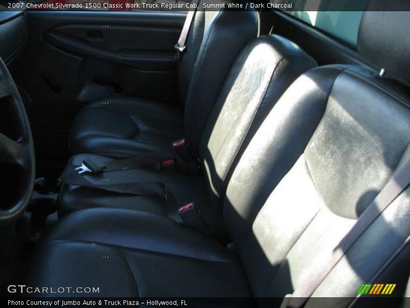 Summit White / Dark Charcoal 2007 Chevrolet Silverado 1500 Classic Work Truck Regular Cab