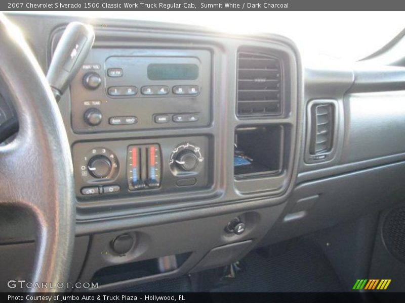 Summit White / Dark Charcoal 2007 Chevrolet Silverado 1500 Classic Work Truck Regular Cab