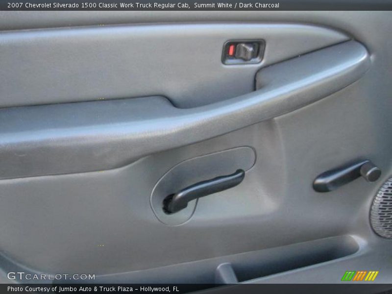 Summit White / Dark Charcoal 2007 Chevrolet Silverado 1500 Classic Work Truck Regular Cab