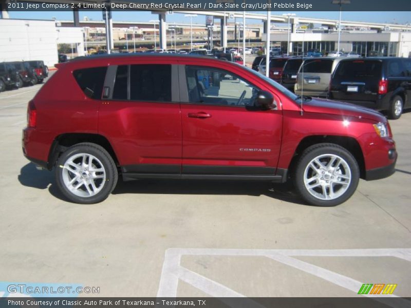  2011 Compass 2.4 Limited Deep Cherry Red Crystal Pearl