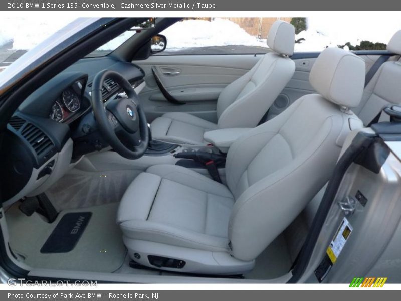  2010 1 Series 135i Convertible Taupe Interior