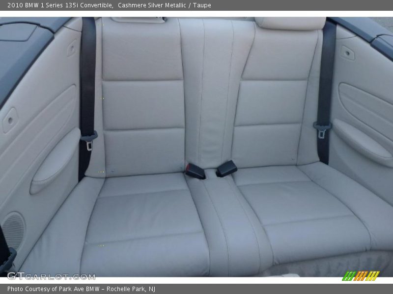  2010 1 Series 135i Convertible Taupe Interior
