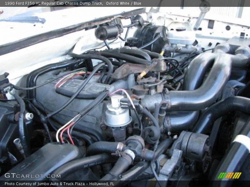  1990 F350 XL Regular Cab Chassis Dump Truck Engine - 7.3 Liter OHV 16-Valve Diesel V8