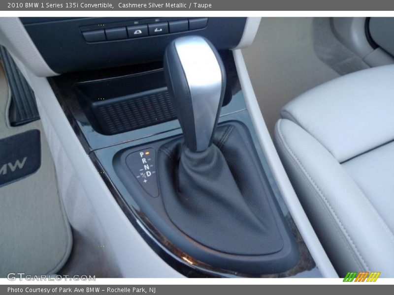 Cashmere Silver Metallic / Taupe 2010 BMW 1 Series 135i Convertible