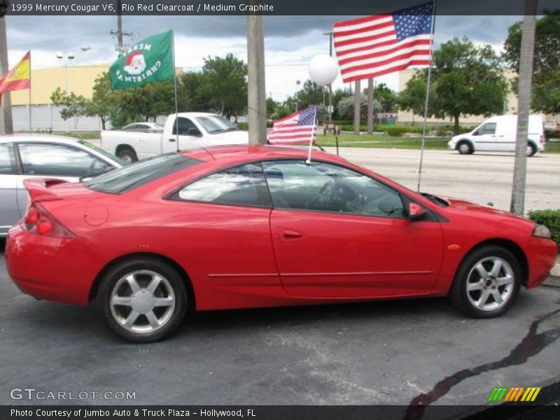  1999 Cougar V6 Rio Red Clearcoat