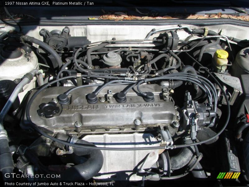  1997 Altima GXE Engine - 2.4 Liter DOHC 16-Valve 4 Cylinder