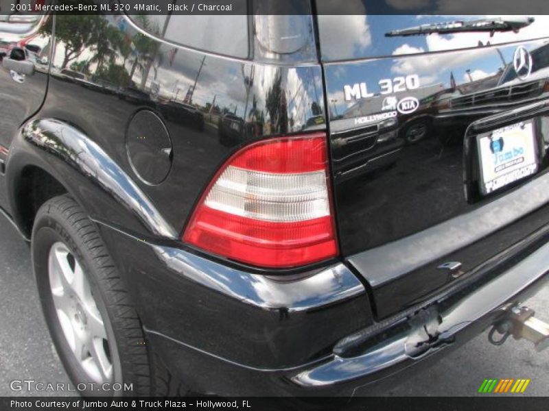 Black / Charcoal 2001 Mercedes-Benz ML 320 4Matic