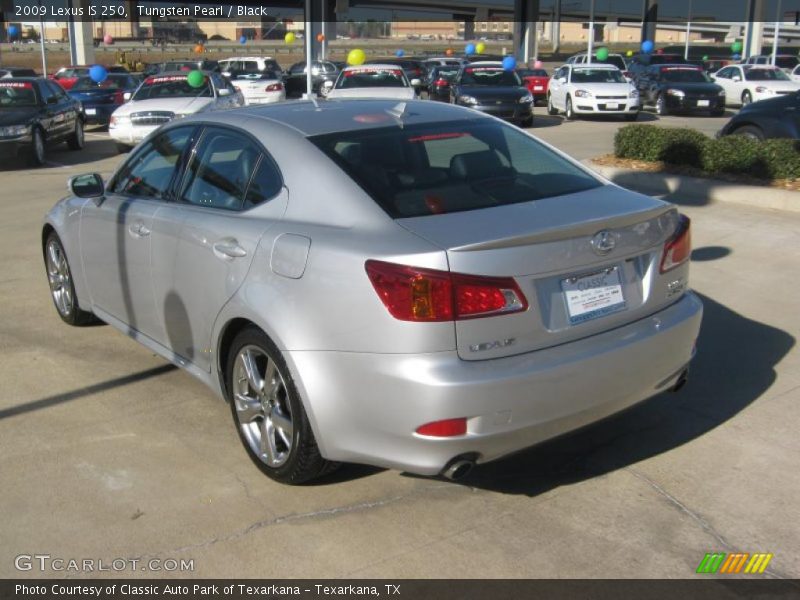 Tungsten Pearl / Black 2009 Lexus IS 250