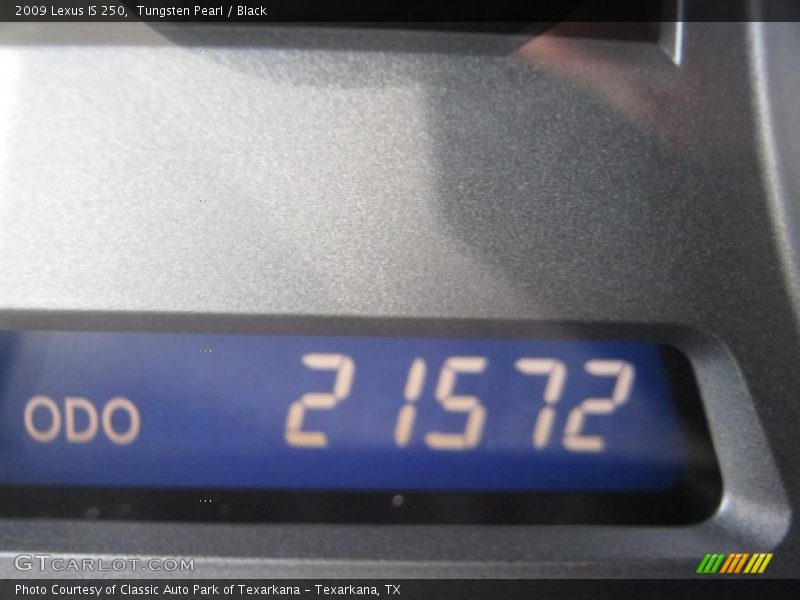 Tungsten Pearl / Black 2009 Lexus IS 250