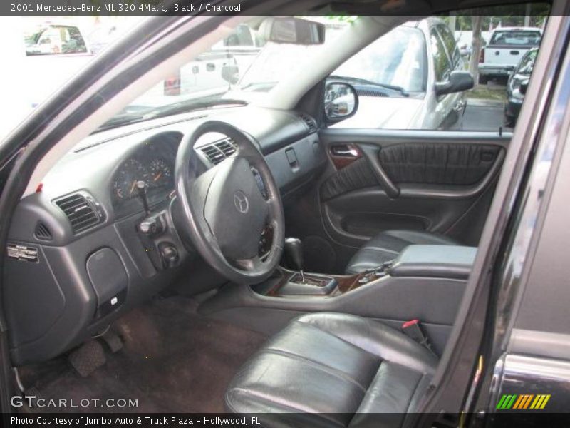 Black / Charcoal 2001 Mercedes-Benz ML 320 4Matic