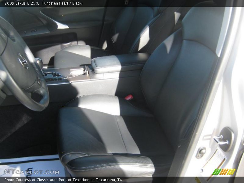 Tungsten Pearl / Black 2009 Lexus IS 250