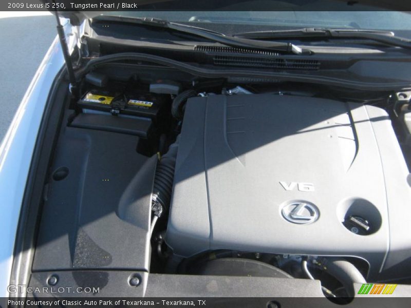 Tungsten Pearl / Black 2009 Lexus IS 250