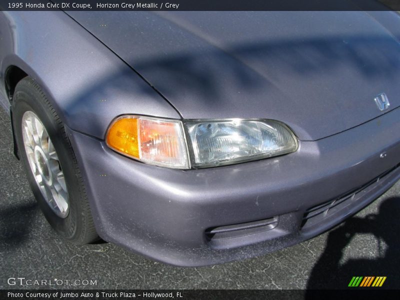 Horizon Grey Metallic / Grey 1995 Honda Civic DX Coupe