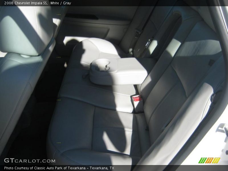 White / Gray 2008 Chevrolet Impala SS