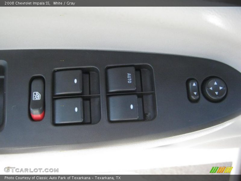 White / Gray 2008 Chevrolet Impala SS