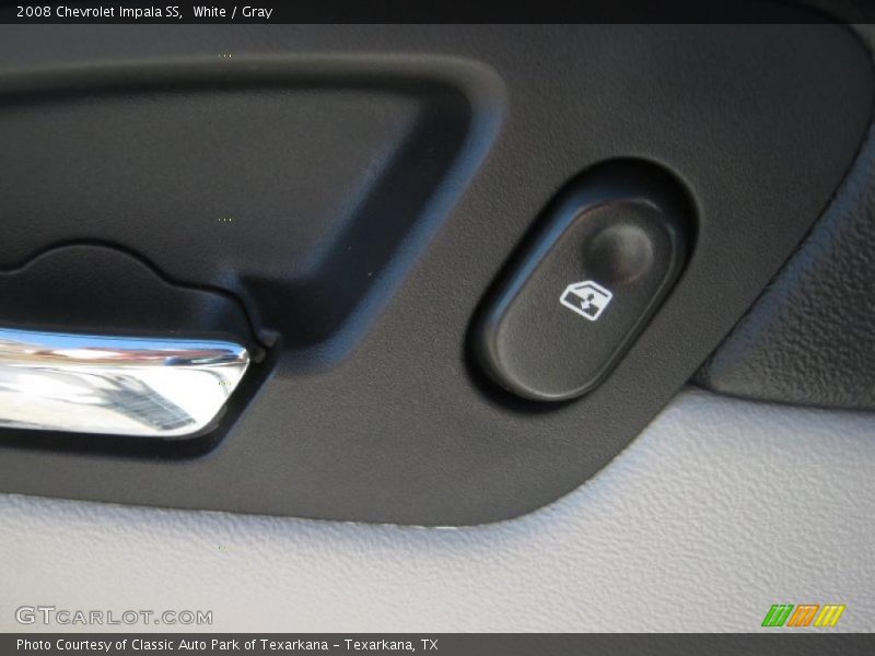 White / Gray 2008 Chevrolet Impala SS