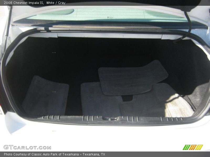 White / Gray 2008 Chevrolet Impala SS