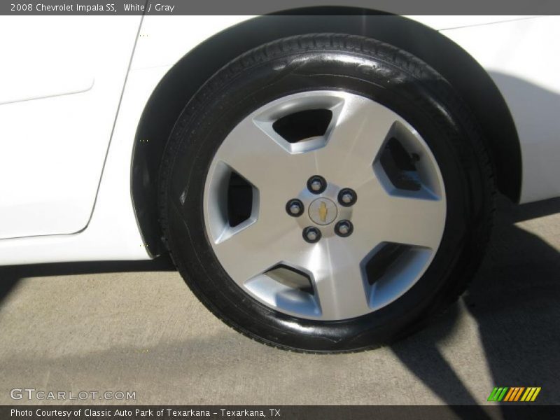 White / Gray 2008 Chevrolet Impala SS