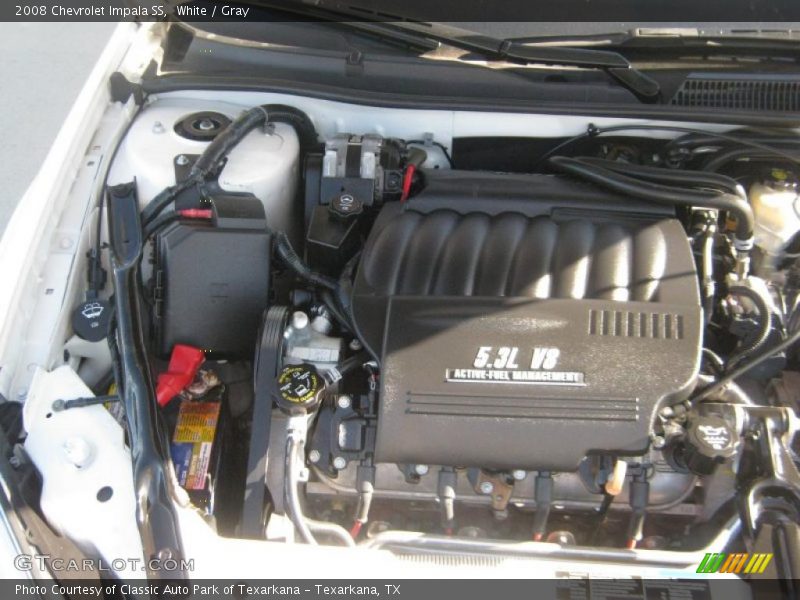 White / Gray 2008 Chevrolet Impala SS