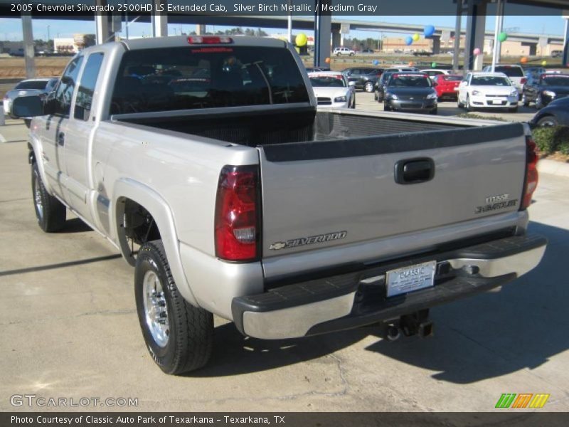 Silver Birch Metallic / Medium Gray 2005 Chevrolet Silverado 2500HD LS Extended Cab