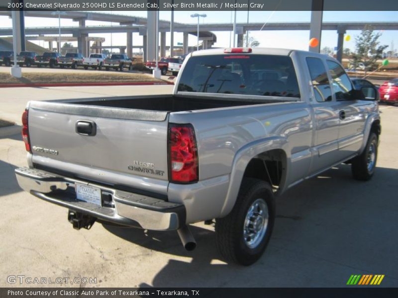 Silver Birch Metallic / Medium Gray 2005 Chevrolet Silverado 2500HD LS Extended Cab