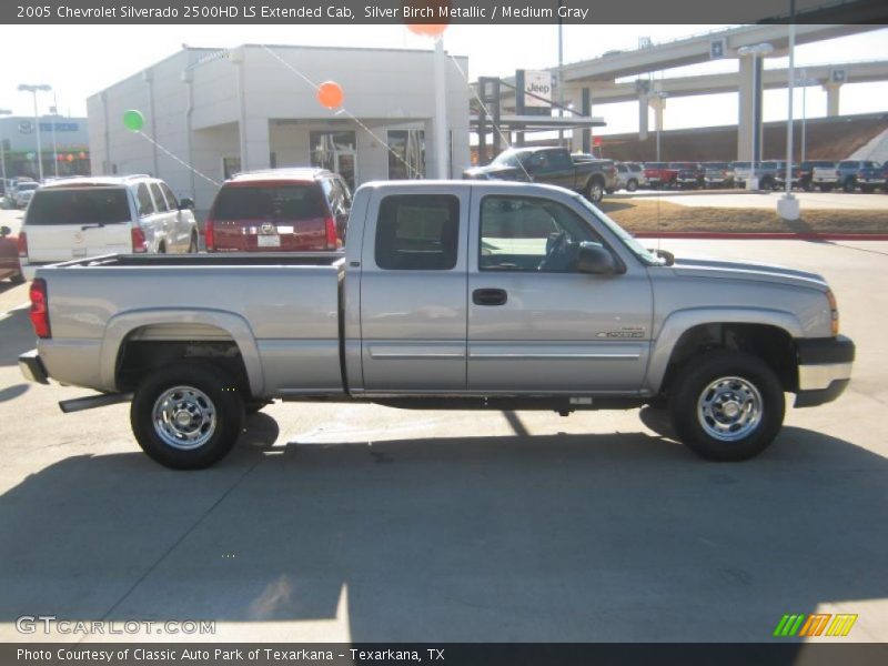 Silver Birch Metallic / Medium Gray 2005 Chevrolet Silverado 2500HD LS Extended Cab