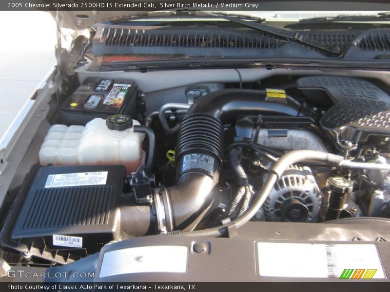 Silver Birch Metallic / Medium Gray 2005 Chevrolet Silverado 2500HD LS Extended Cab