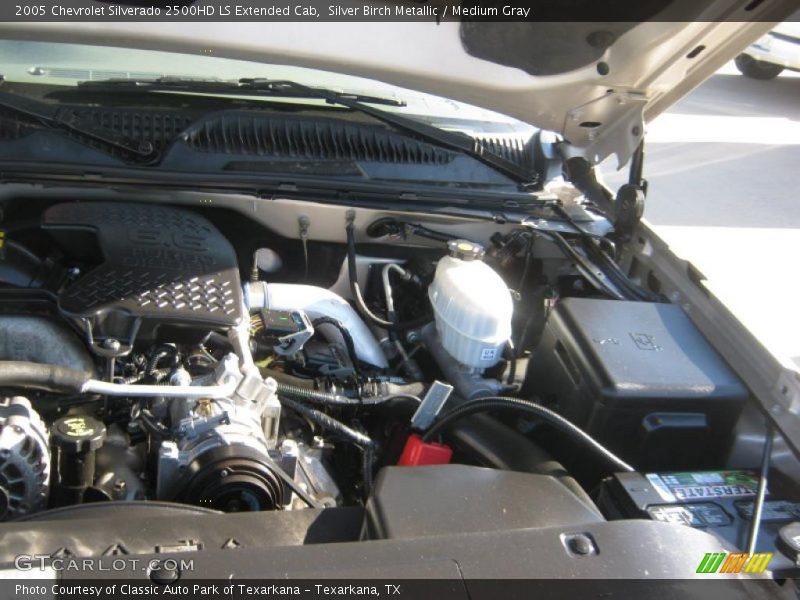 Silver Birch Metallic / Medium Gray 2005 Chevrolet Silverado 2500HD LS Extended Cab