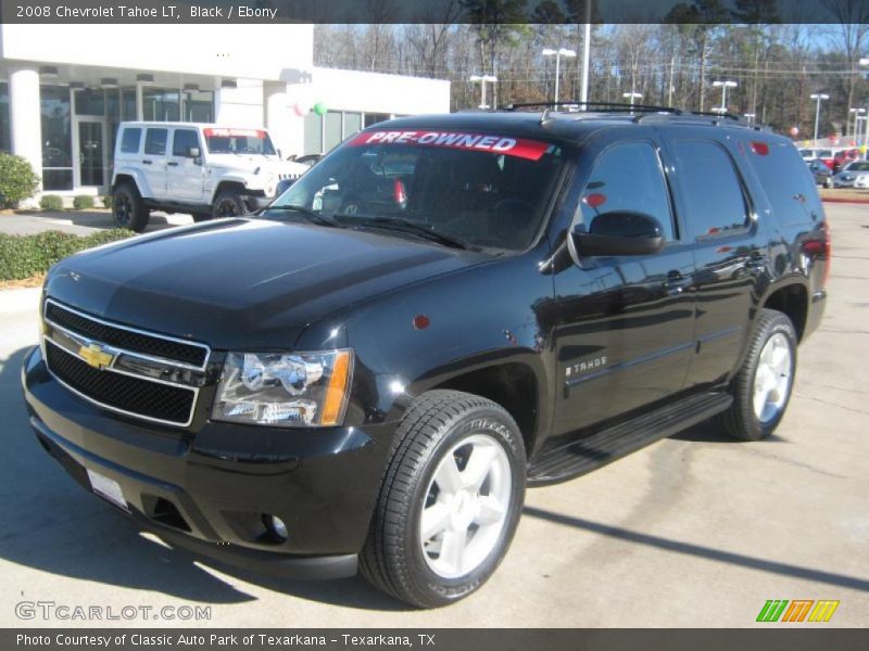 Black / Ebony 2008 Chevrolet Tahoe LT