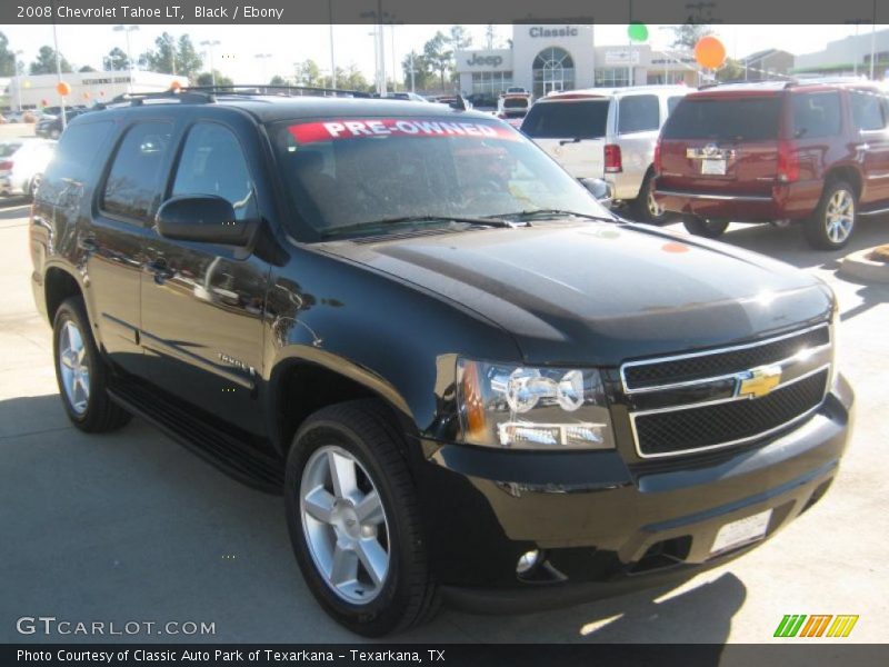 Black / Ebony 2008 Chevrolet Tahoe LT