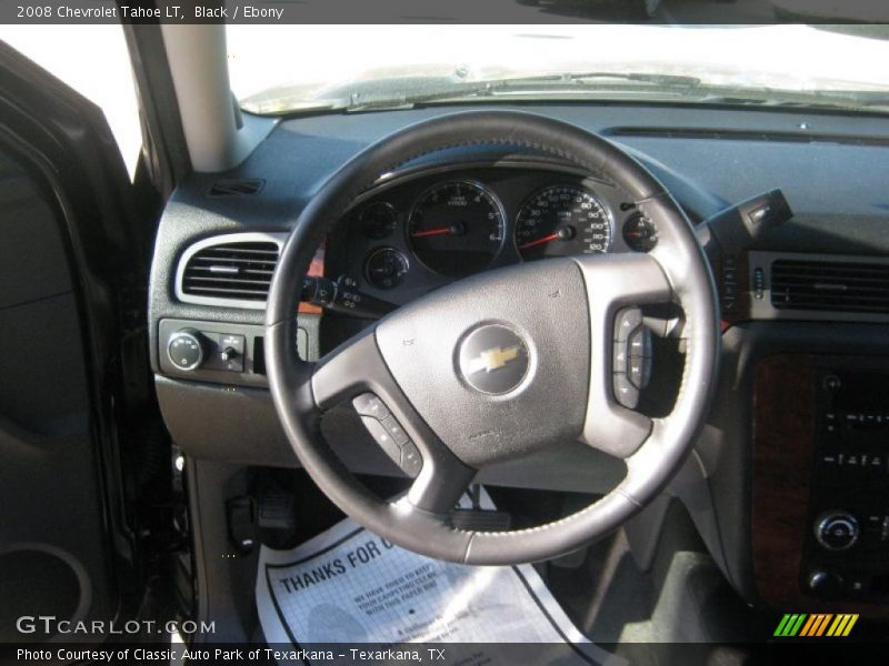 Black / Ebony 2008 Chevrolet Tahoe LT
